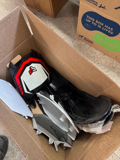 New Dirt Bike Number Plates & Fenders