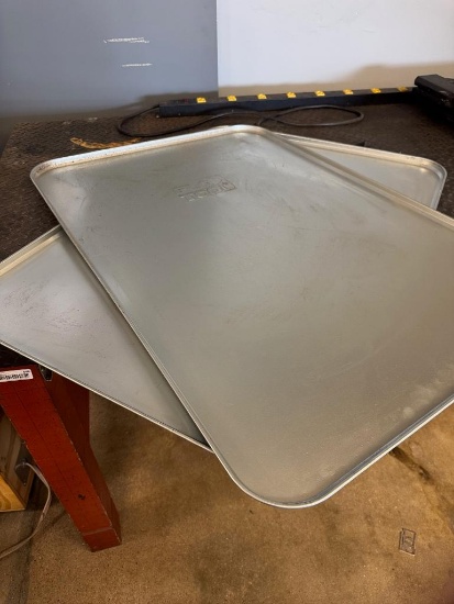Used Oil Metal Drip Pans -2