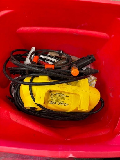 Electric Pressure Washer and accessories