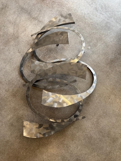 Contemporary Metal Wall Art Work