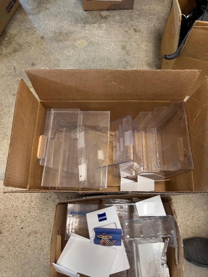 Boxes of Acrylic Displays for Retail
