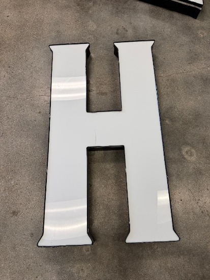 LED Sign Letters "H"