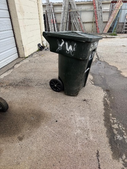 Rolling Garbage Dumpster