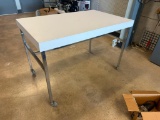 White Rolling Table