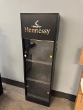 Collectible Hennessy Liquor Cabinet with Keys