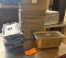 Lot of 15, 1/3 Size Steam Pans w/ Lids
