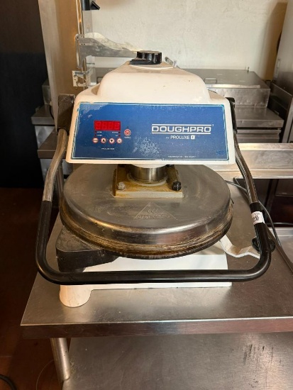 DoughPro DP1100 Manual Pizza Dough Press by Proluxe