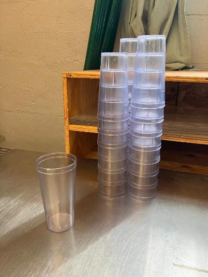 Lot of 24, G.E.T. 6620-1, 20oz HD Soda Pop / Water Glasses