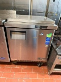 Everest Stainless Steel Sandwich Salad Prep Pizza Prep Top Refrigerator, Single Section, Model