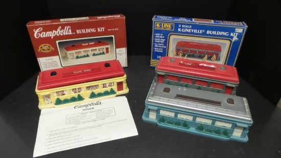 Plasticville Diners- Campbells Soup & 2 Others