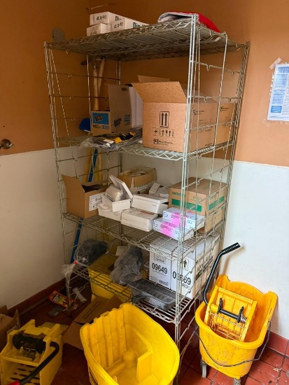 2 Full Sets of Mop Bucket, Wringer & Mop