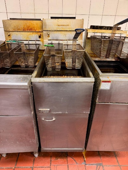 Pitco Floor Fryer, Fixed Base