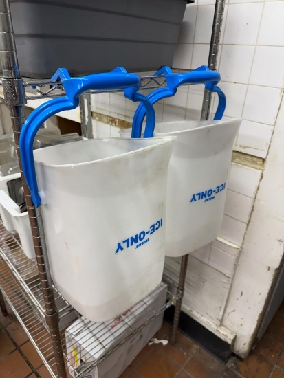 Ecolab Ice Buckets, Pair