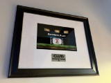 The CW15 Thursday Night Showdown 2012 Johnny Sortino's Defensive Play Football Plaque w/ Sortino's