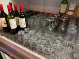 Group of Bar Glasses, Rocks, Margarita, Water, Wine, Shot Glasses