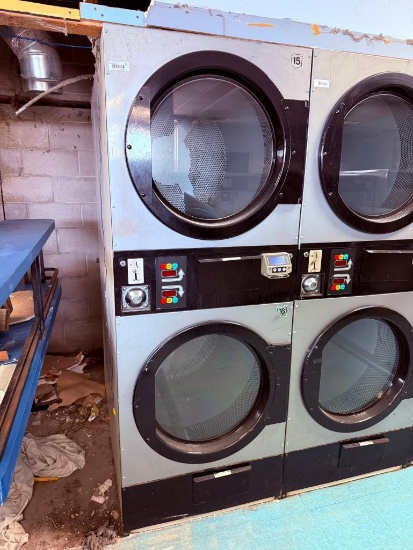 ADC (American Dryer Corp.) ADG-333D - Commercial 30lb Dual-Pocket Stack Dryers