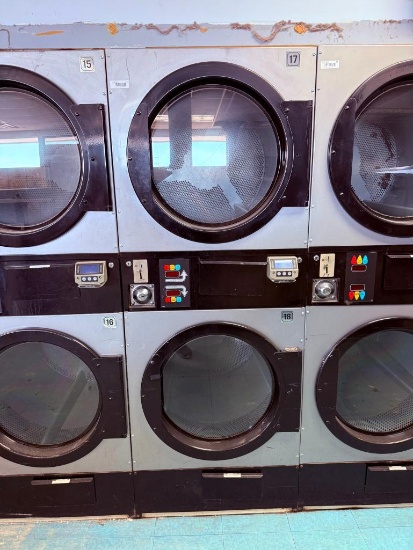 ADC (American Dryer Corp.) ADG-333D - Commercial 30lb Dual-Pocket Stack Dryers