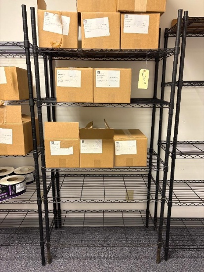 Black Wire Shelving Unit 72" x 36" x 18"
