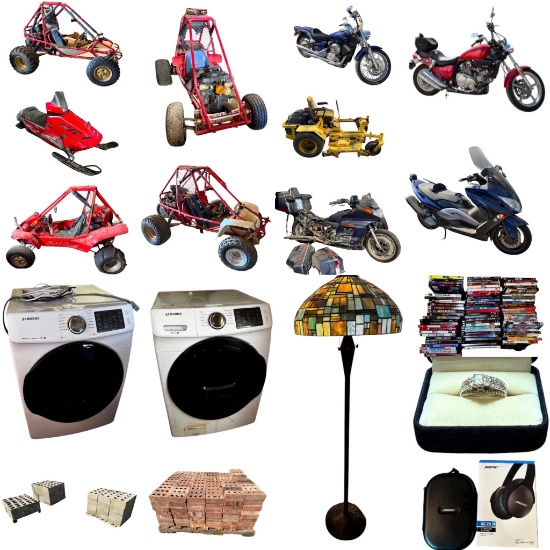 Powersports, Tools, Jewelry Household Estate