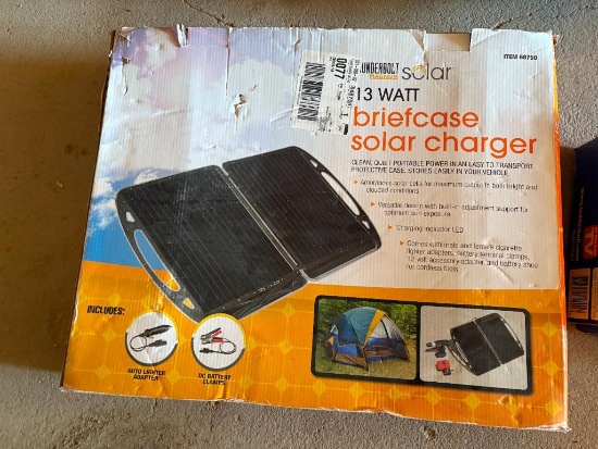 New Briefcase Solar Charger