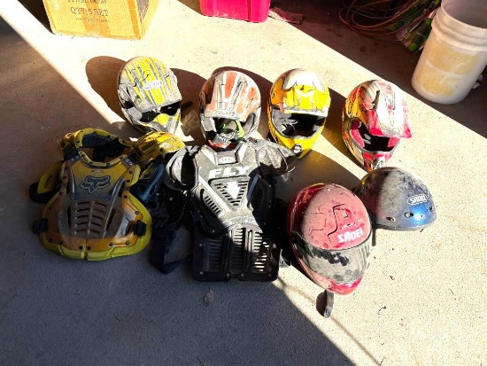 Motorcross Helmets and Gear