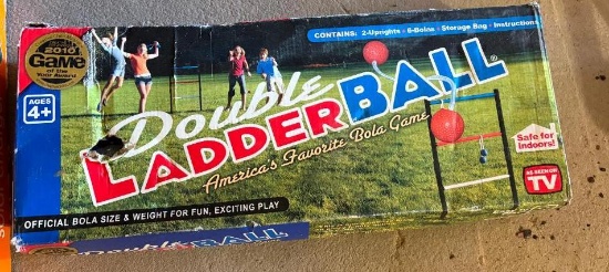 Double Ladder Ball Game Set, New in Box