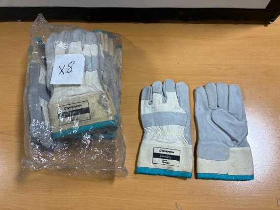 8 New Pair, Sperian Guard Dog / Dupont Kevlar Industrial Work Gloves