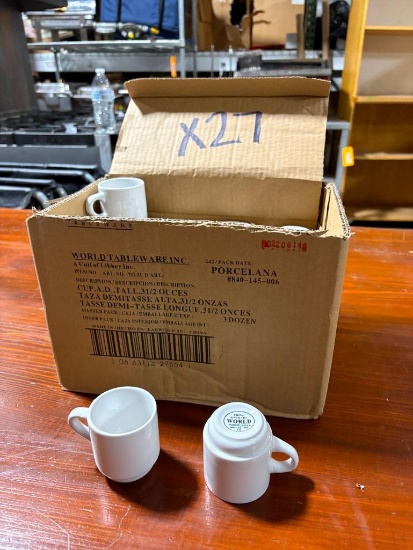 Case of 27, World Coffee Mugs