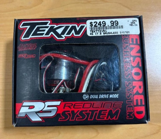 Tekin RS Redline Sensored Brushless System 17.5 Turn #TT2151