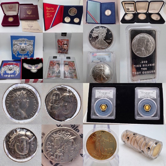 Ancient Coins, Gold & Silver, Collector Coins