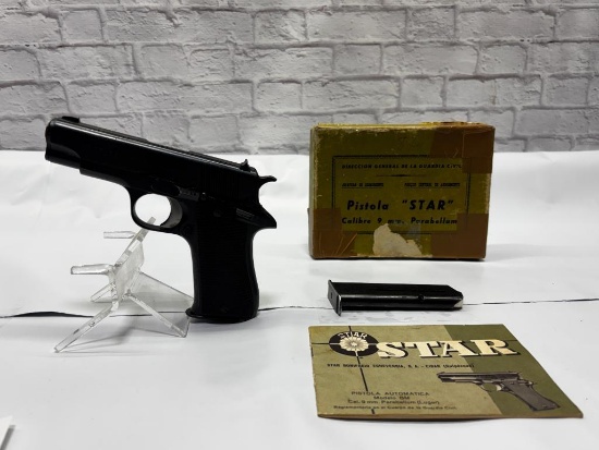 Star Model BM 9mm SN: SBM102998
