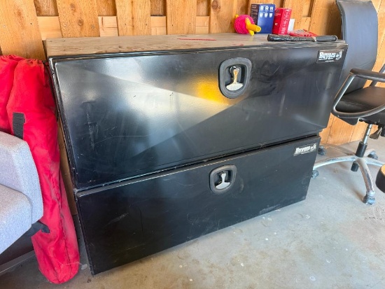 Buyers Products Co. HD Steel Toolboxes w/ Keys, Drop-Front, 48in x 18in x 18in, Sold 2x$