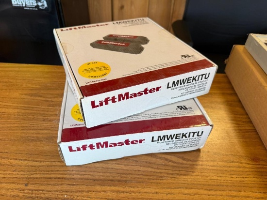 Lot of 2, Lift Master LMWEKITU Monitored Wireless Edge Kit