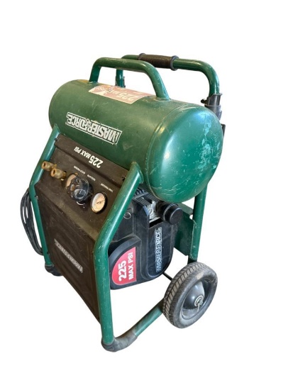 MasterForce 5-Gallon 5.2HP 225 Max PSI Portable Air Compressor