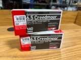40 Rounds, Aguila 6.5 Creedmoor FMJ Boat Tail 140 Grain Ammunition