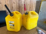Lot of 2, Midwest Can 5-Gallon Diesel Fuel Cans