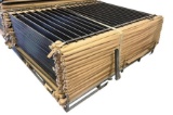 27 New, 6ft Tall Ornamental Flat Top Fence Panels, 216 Running Feet, New Stock, Palletized
