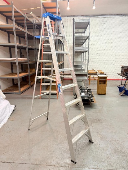 Werner Model 368 - 8ft Aluminum A-Frame Ladder