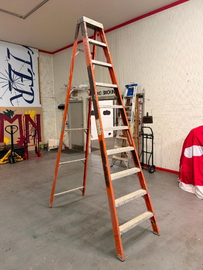 Fiberglass 10ft A-Frame Ladder