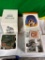 Lot of 2, Snow Village Haunted Mansion and Cottage House