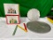 Pair of Ronald McDonald House, Tin Serving Tray and Advertising Yardstick