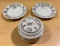 Rare 1940's - 60's Storz Western Cowboy Dinnerware Wallace China Los Angeles, Calif, by Artist Till