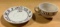 Rare 1940's - 60's Storz Western Cowboy Dinnerware Wallace China Los Angeles, Calif, by Artist Till