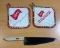 Lot of 3 Storz Beer Kitchenwares, 2 Hot Pads and Chef Knife