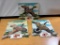 Vintage Storz Beer Game Bird Embossed Advertising Signs, Ringneck Pheasant, Mallard Duck and Canada