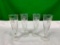 Storz Beer Etched 75th Anniversary Beer Glasses, c. 1951, Set of 4