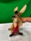 Rabbit w/ Spotting Scope, Repaired 3D Figural, Possibly Part of Paul Stanley Storz Display in