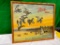 Storz Beer Nebraska Mallards Coming In Framed Print by Herb Chidley, Orig. Frame