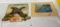 Lot of Two, Storz Beer Items; Die Cut Mallard Duck Bitter Free and a Mallard Duck Print Out of Frame