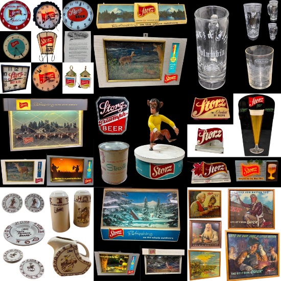 Rare Storz Beer Memorabila - Fran Kassmeier Estate